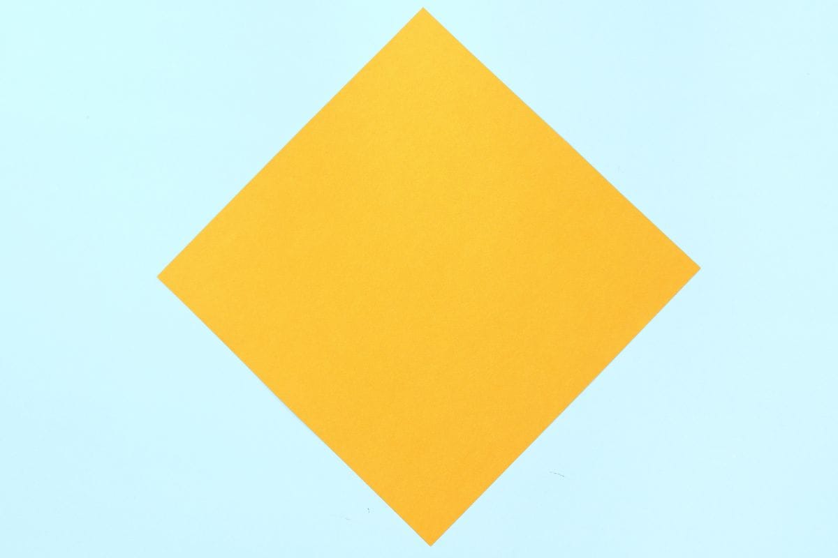 origami bunny step 02