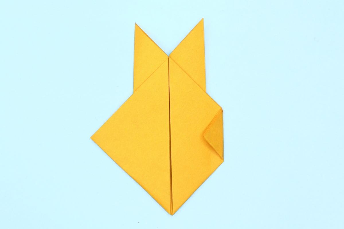 origami bunny step 09