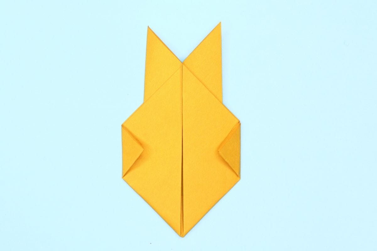 origami bunny step 10