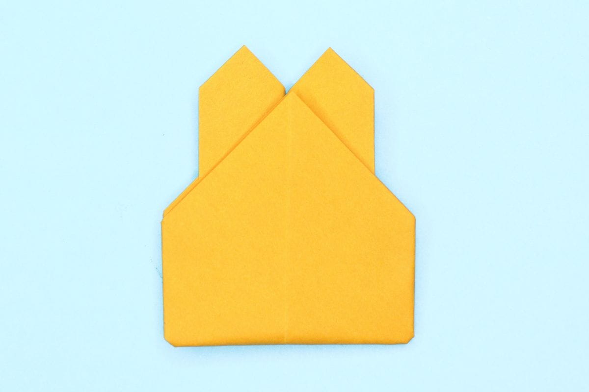 origami bunny step 13