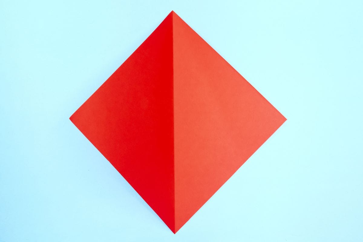 Origami elephant step 04