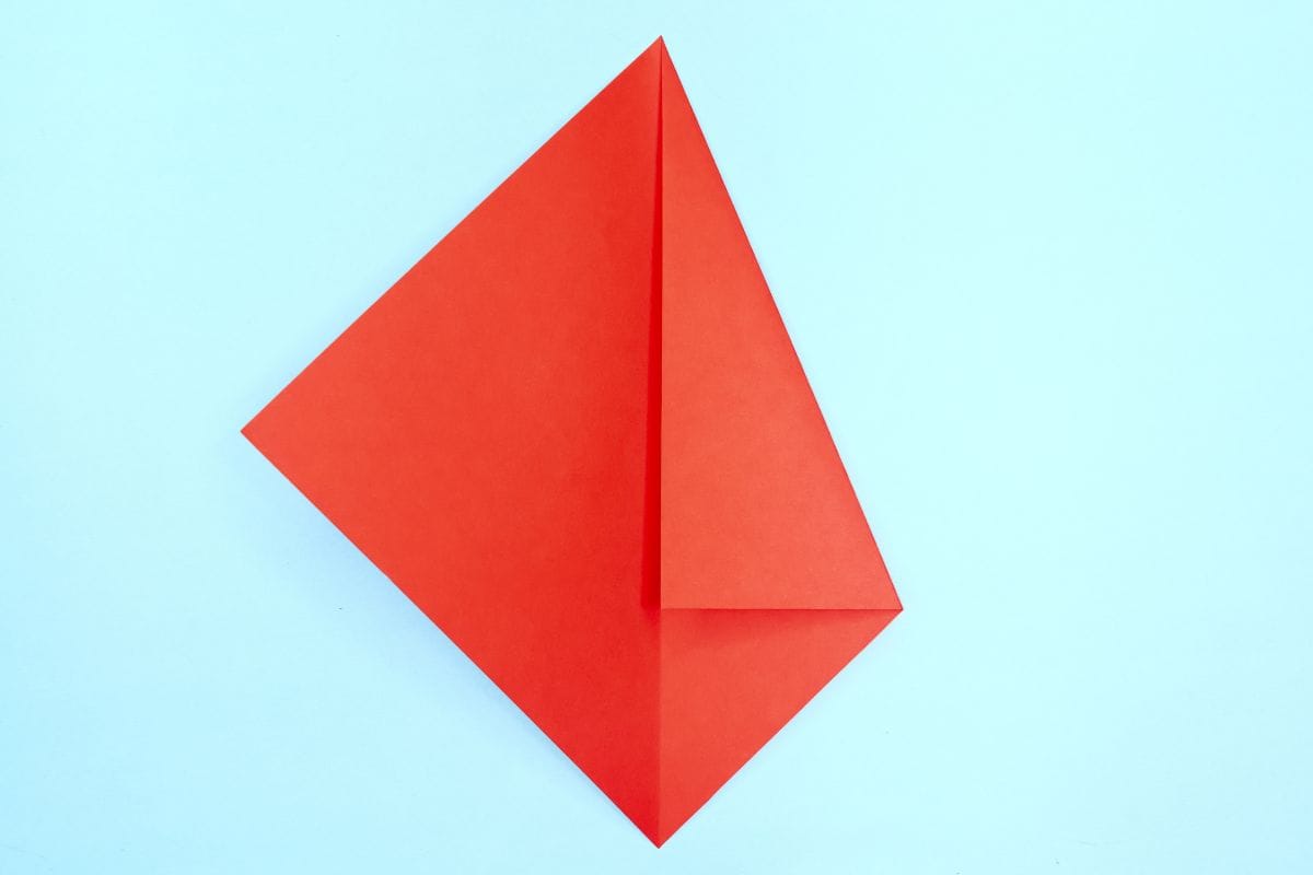 Origami elephant step 05