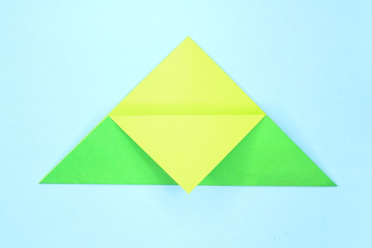 Origami elf step 06
