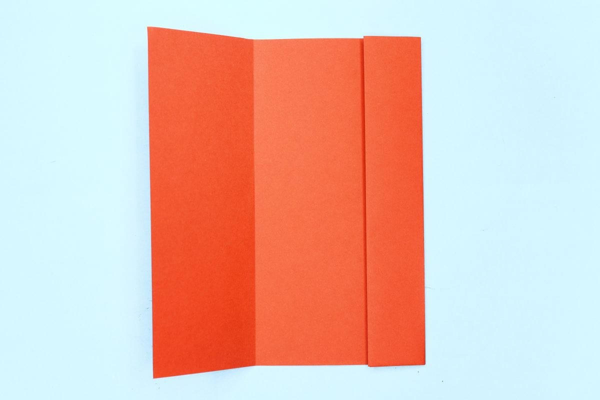 Origami fan step 09