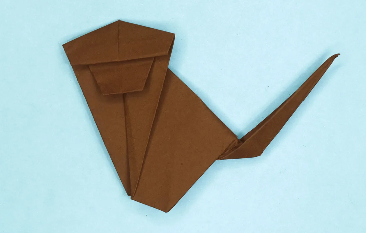 Origami Monkey Instructions