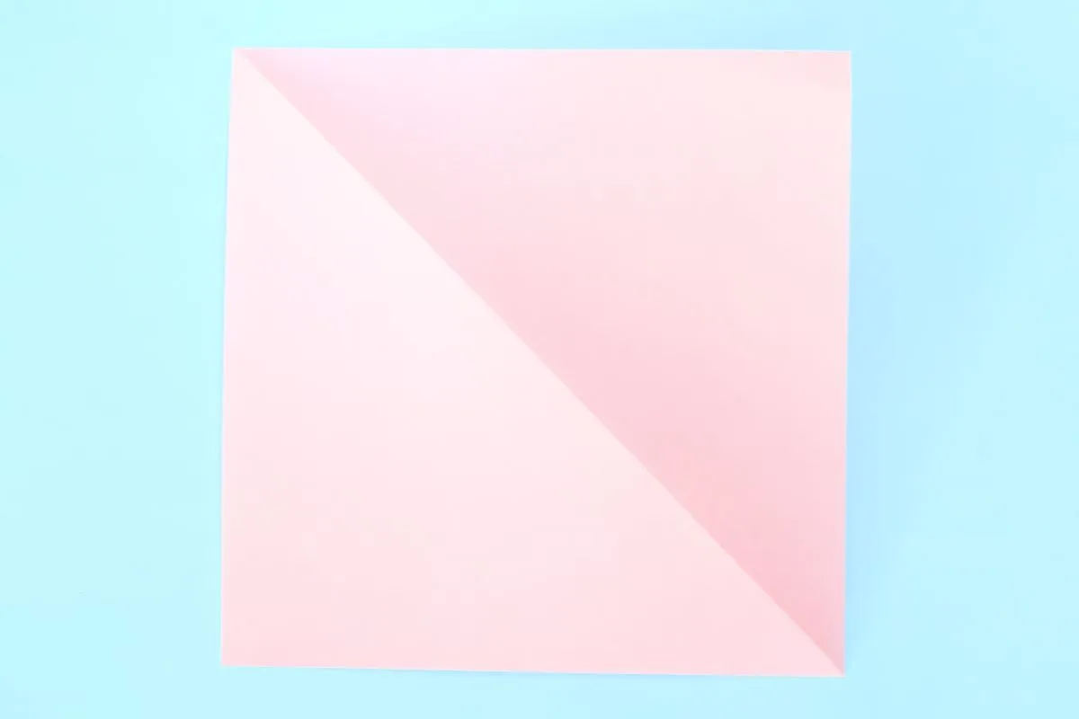 Origami pig step 03