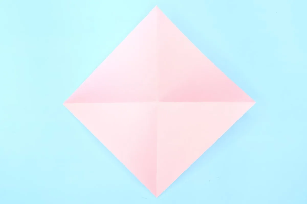 Origami pig step 06