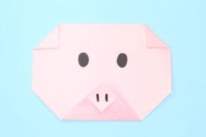 How to Make a Very Easy Origami Pig