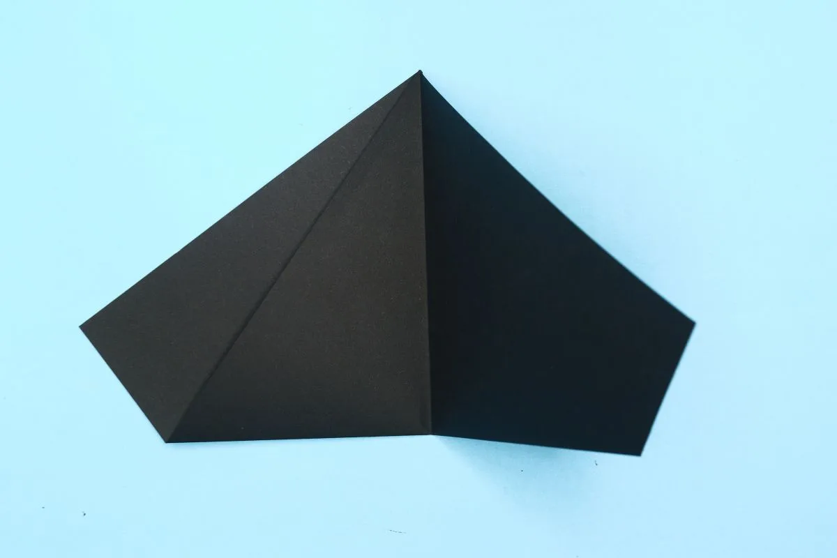 Origami shades step 05