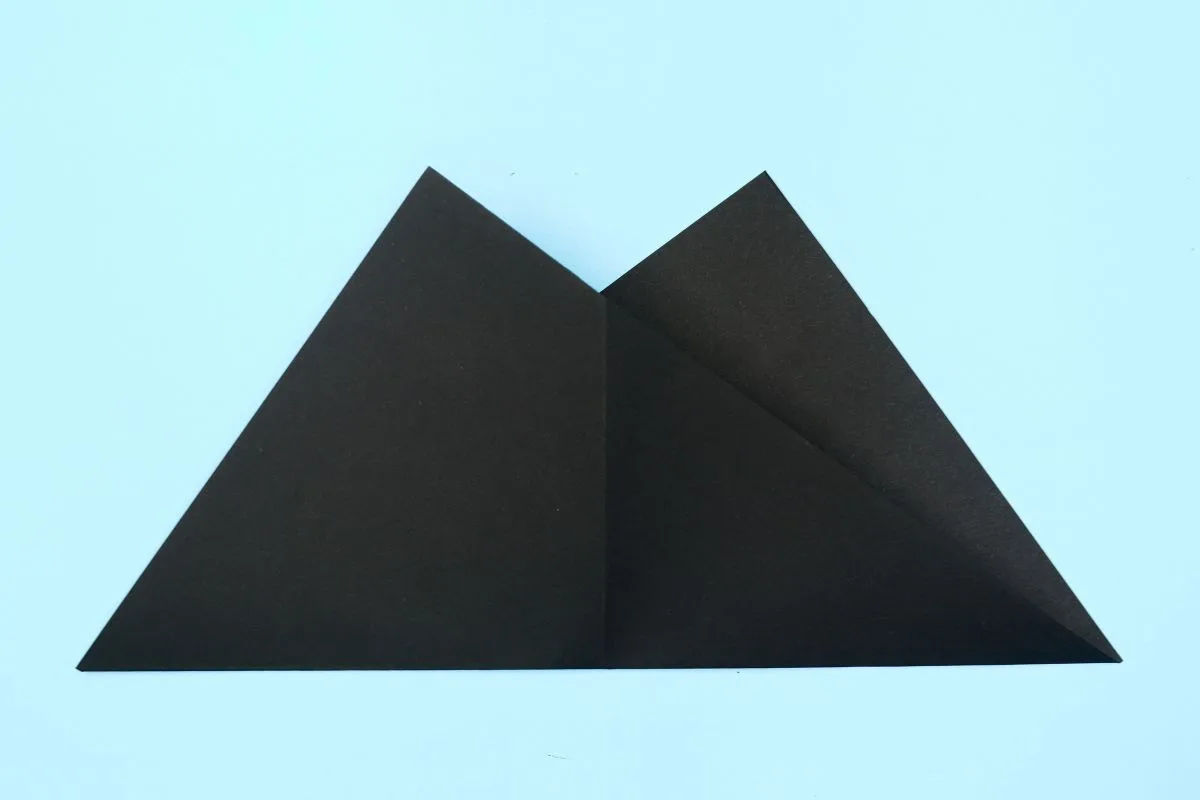 Origami shades step 08