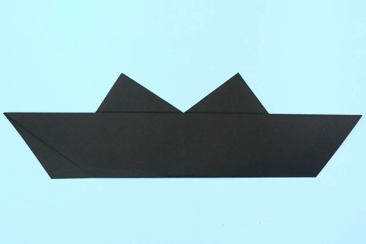 Origami shades step 09