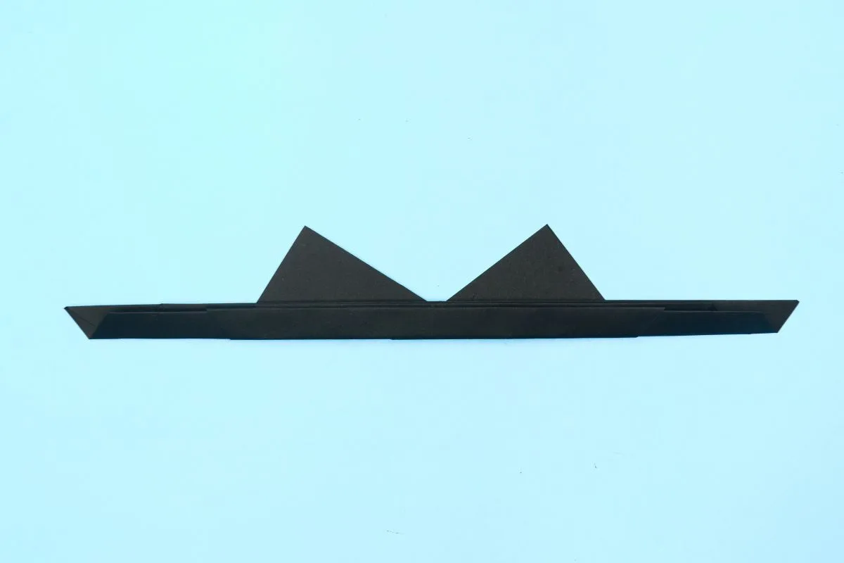 Origami shades step 11