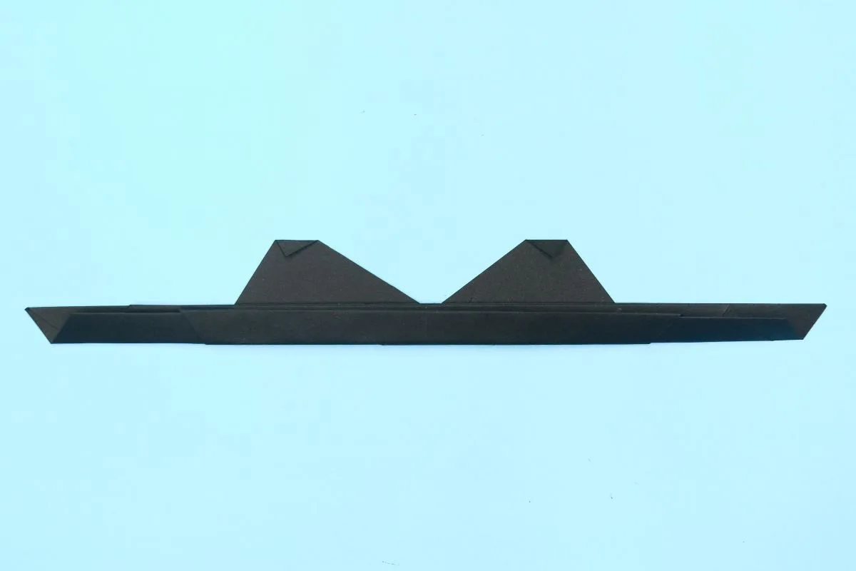 Origami shades step 12