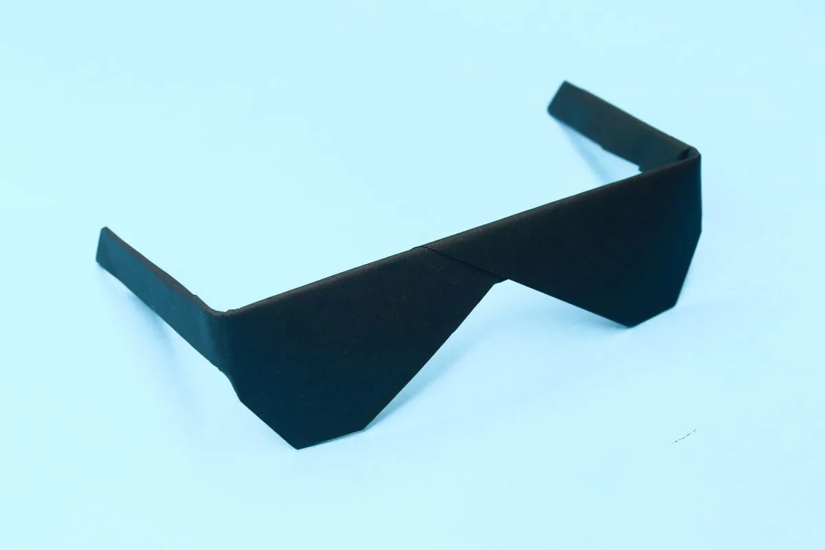 Origami shades final step