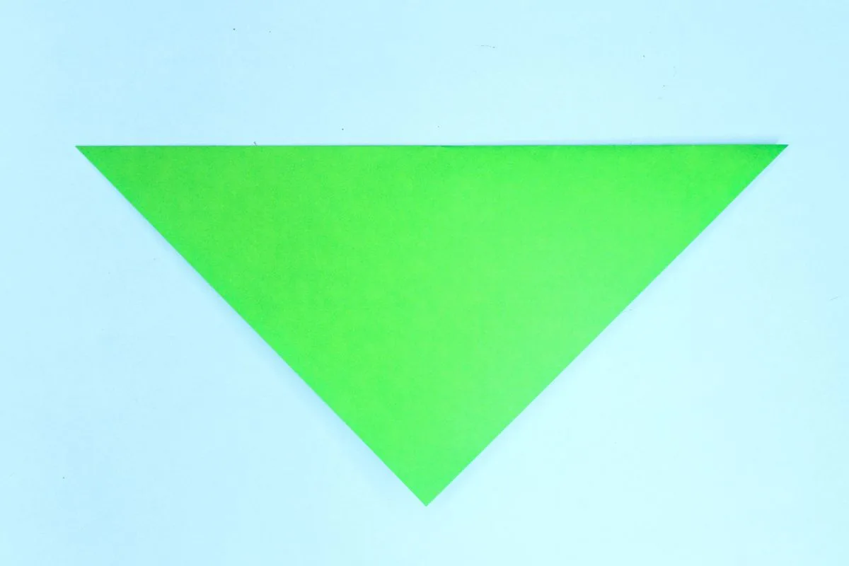 Origami snake step 03