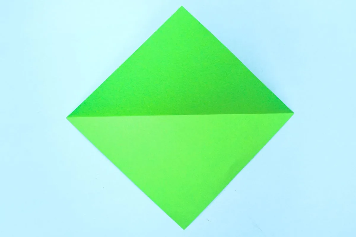 Origami snake step 04