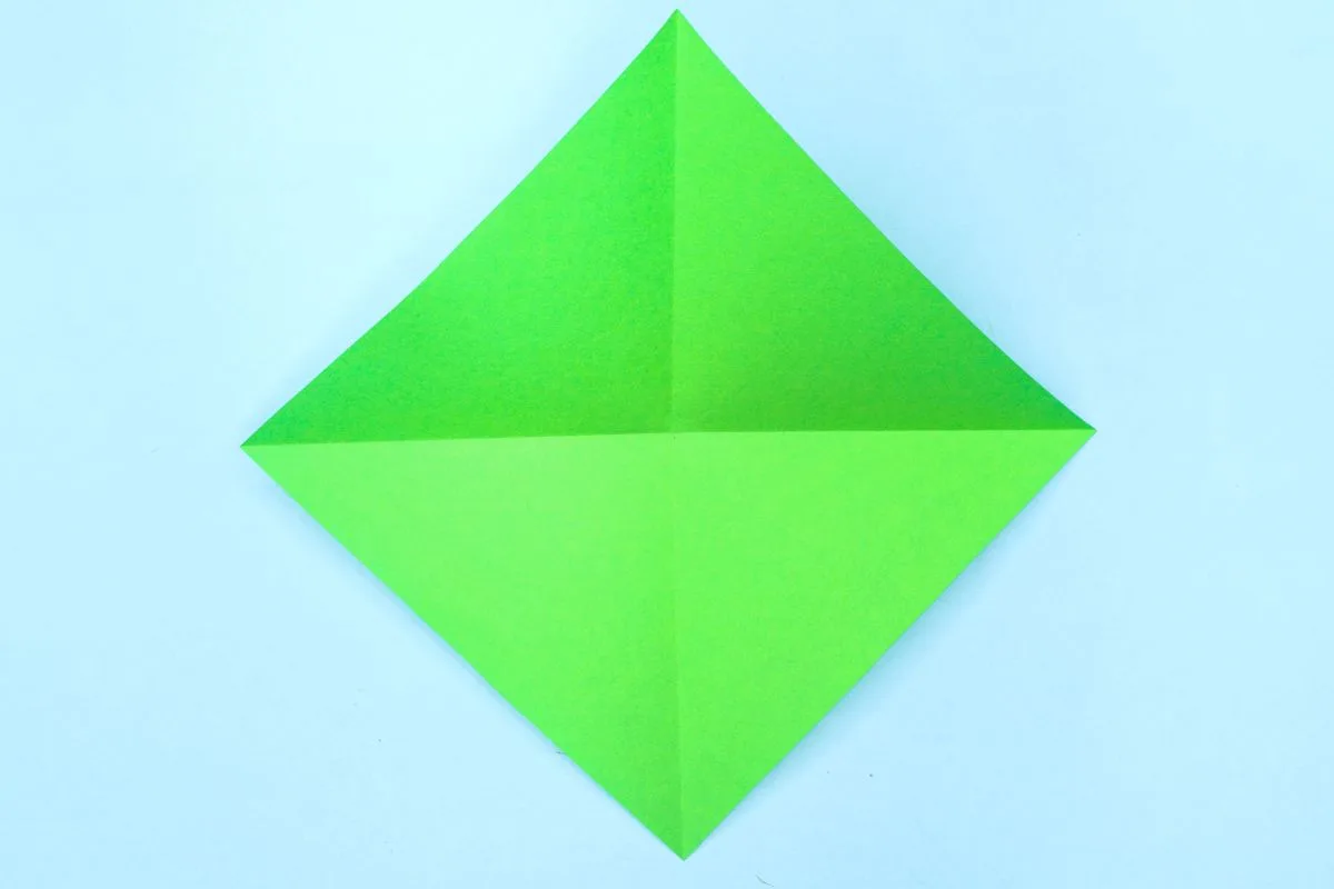 Origami snake step 07