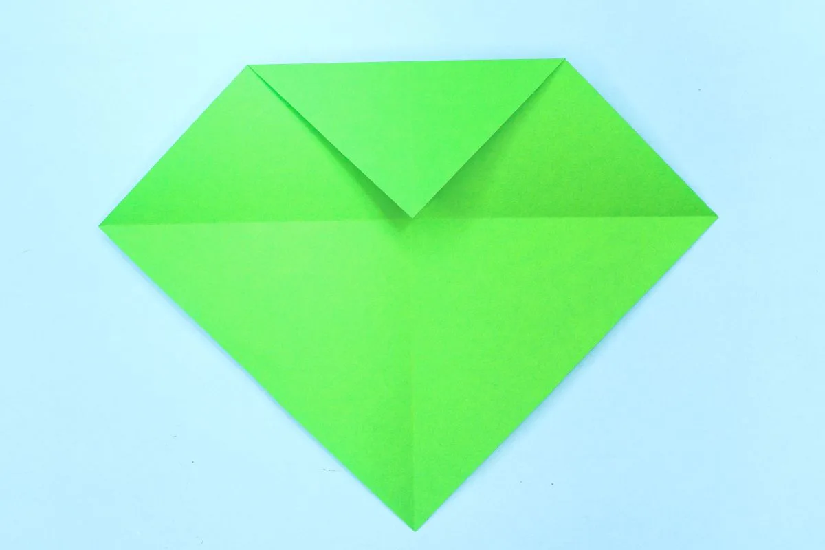 Origami snake step 08