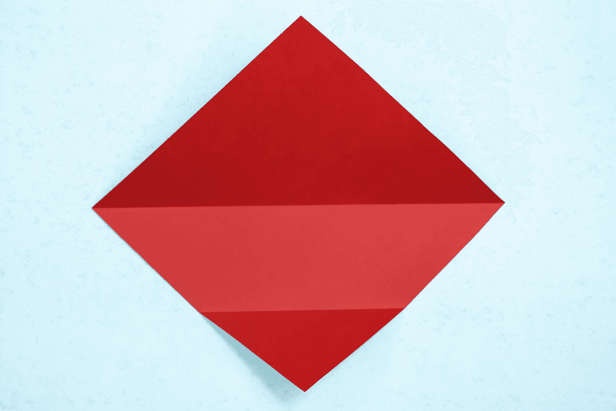 Origami sparrow step 06