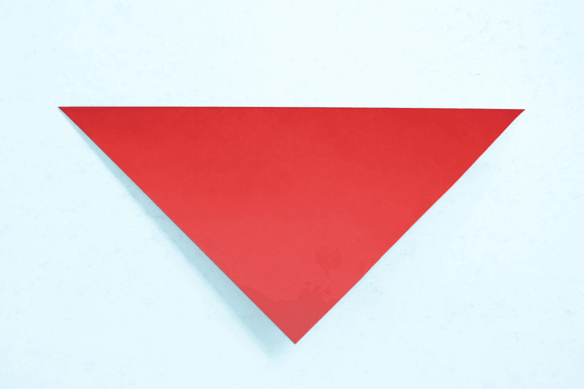 Origami sparrow step 07