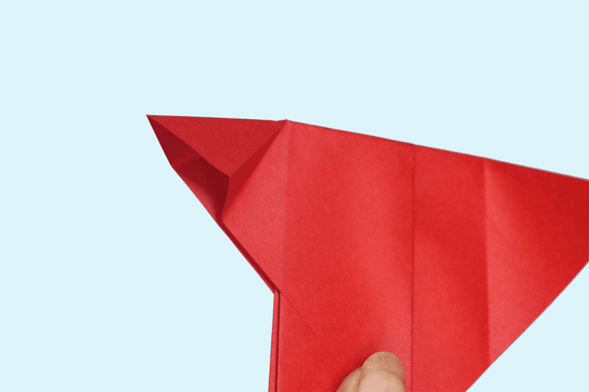 Origami sparrow step 13