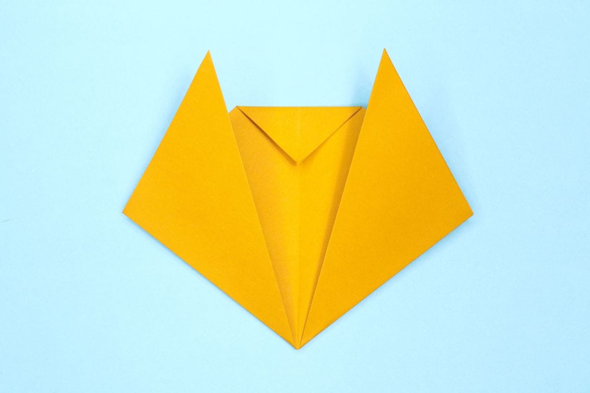 Origami tiger step 08