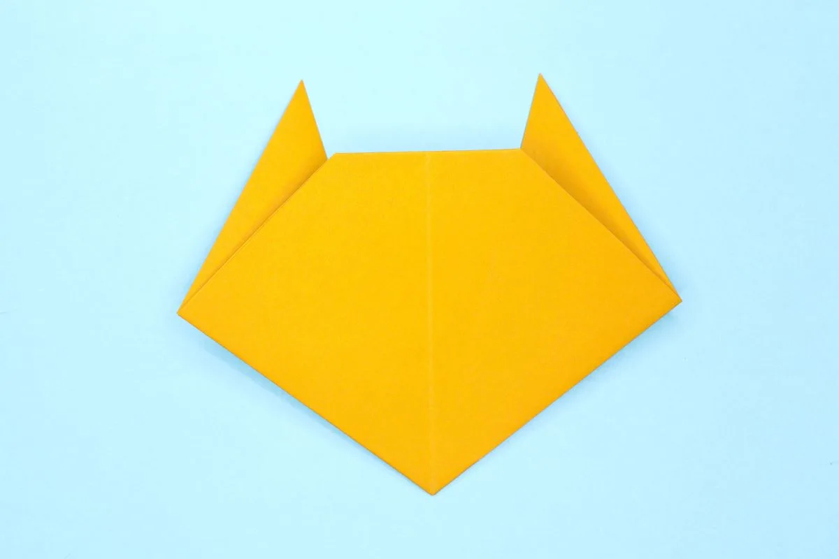 Origami tiger step 09