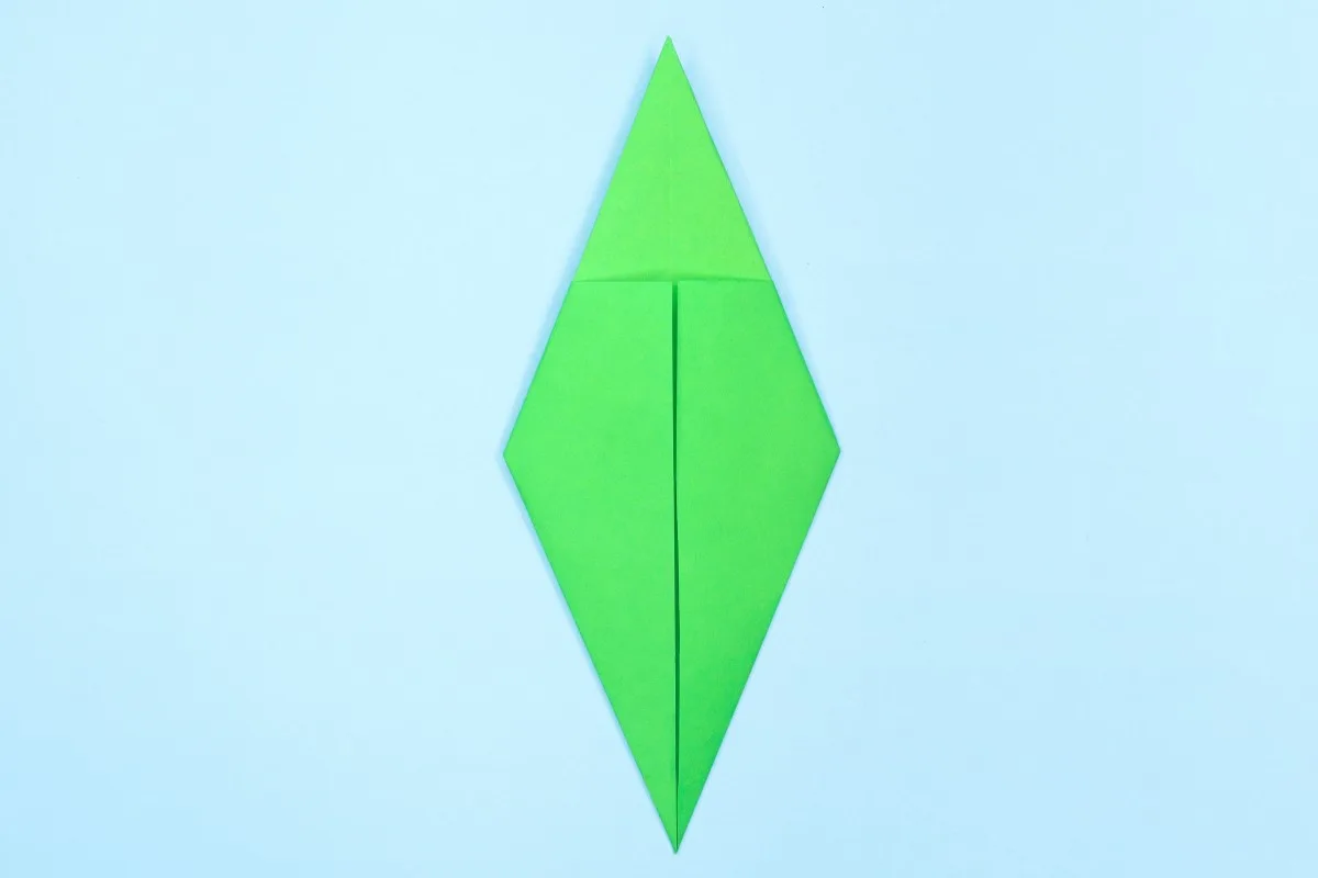 Origami tree step 10