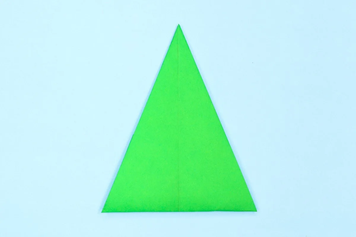 Origami tree step 11