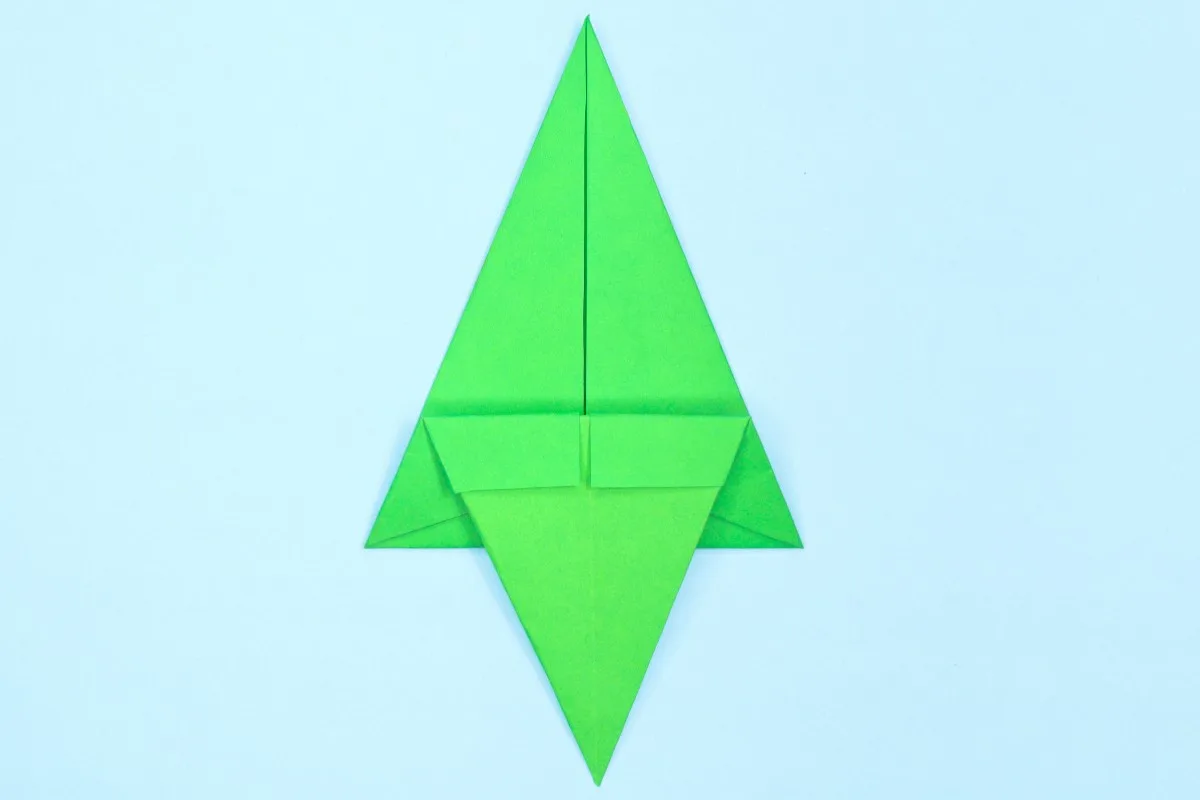 Origami tree step 13