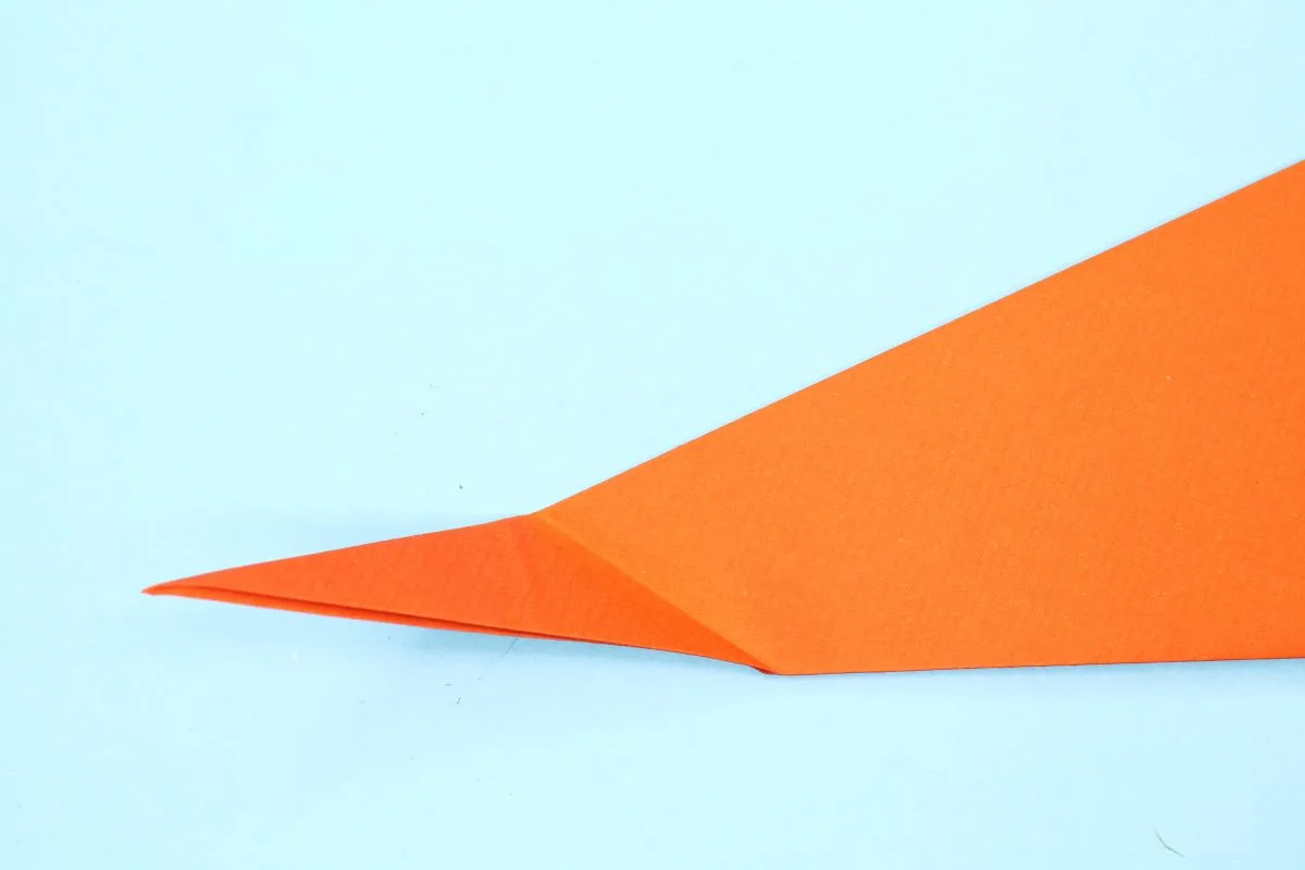 Outside reverse fold step 03