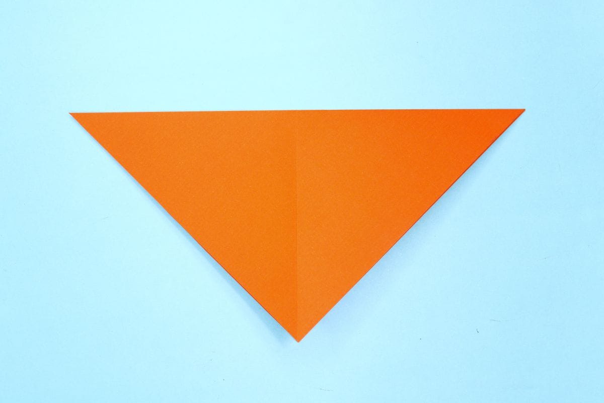 Rabbit ear fold step 05