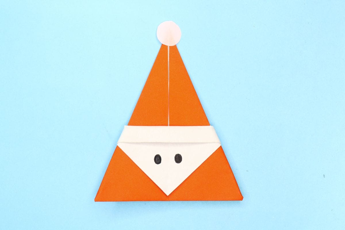 Santa face final step