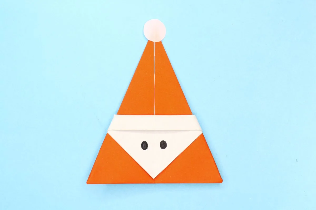Santa face final step