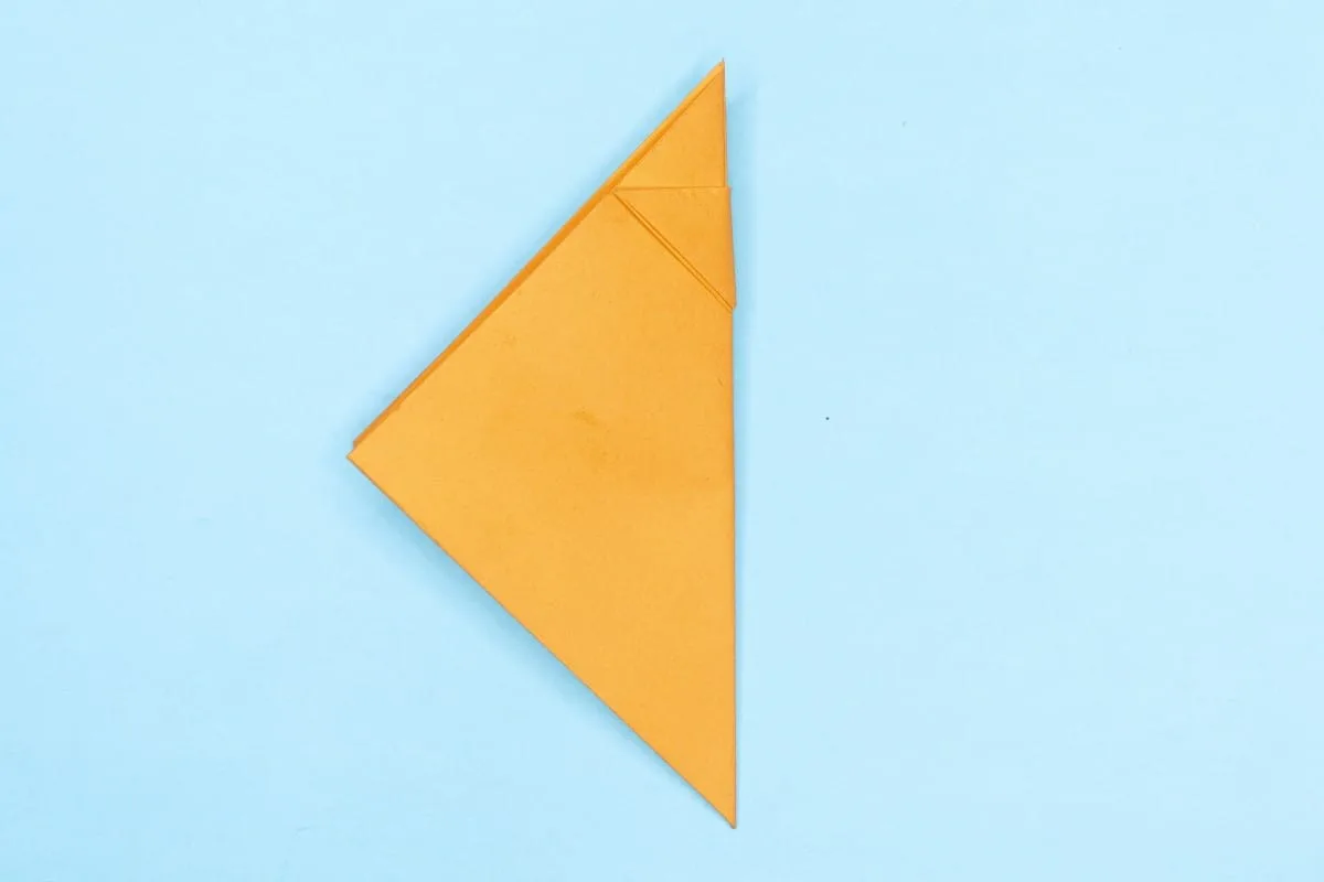 Origami standing fox step 8