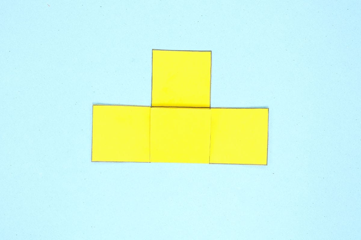 Origami box step 05