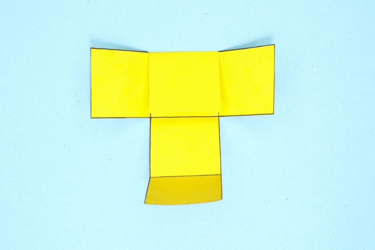 Origami box step 10