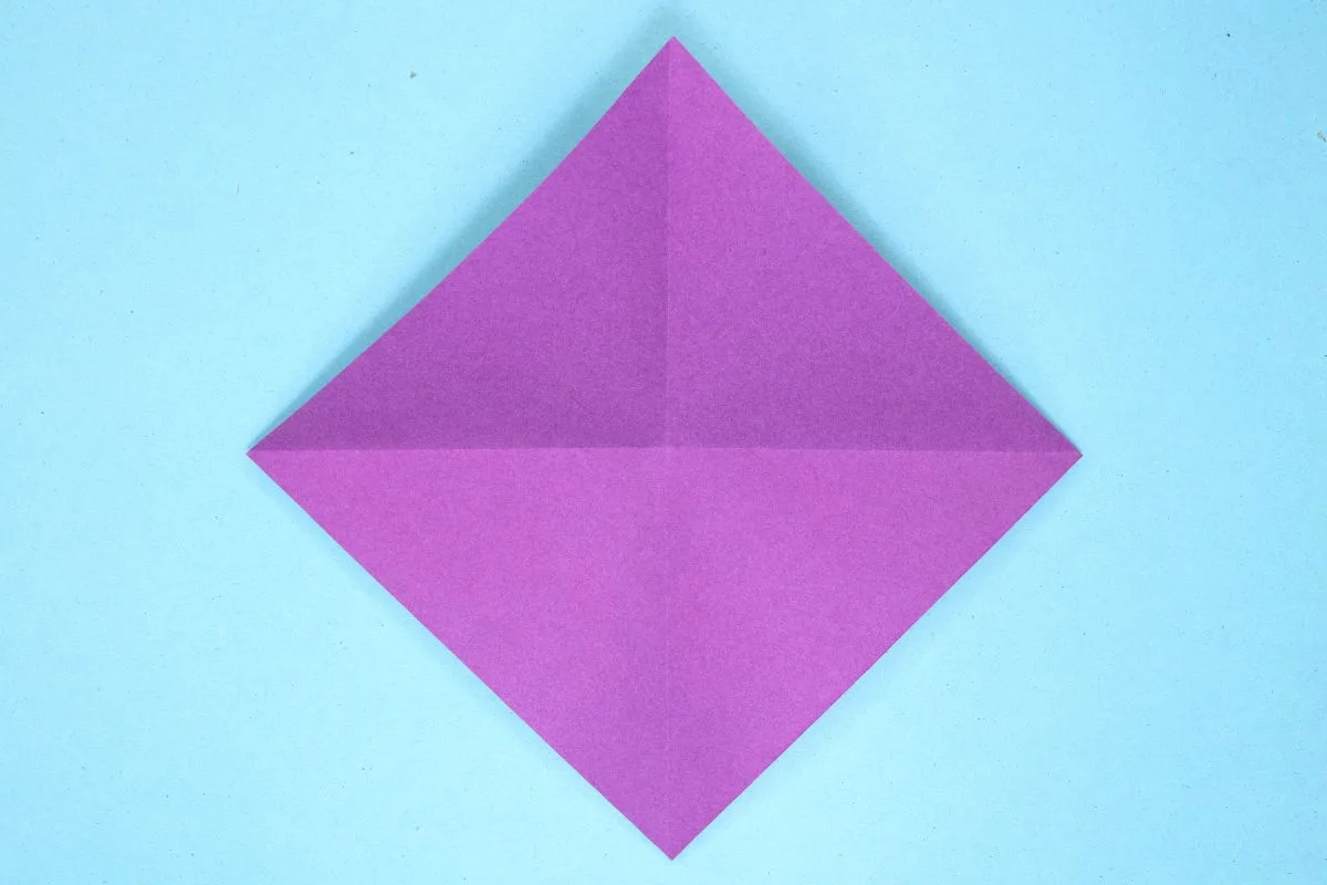 Origami dragon step 06