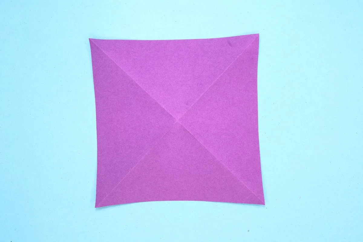 Origami dragon step 07