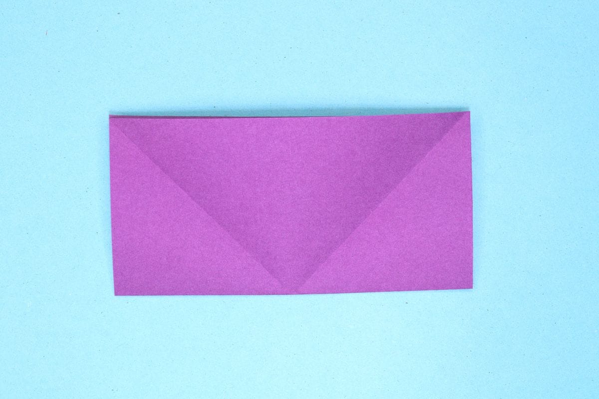 Origami dragon step 08
