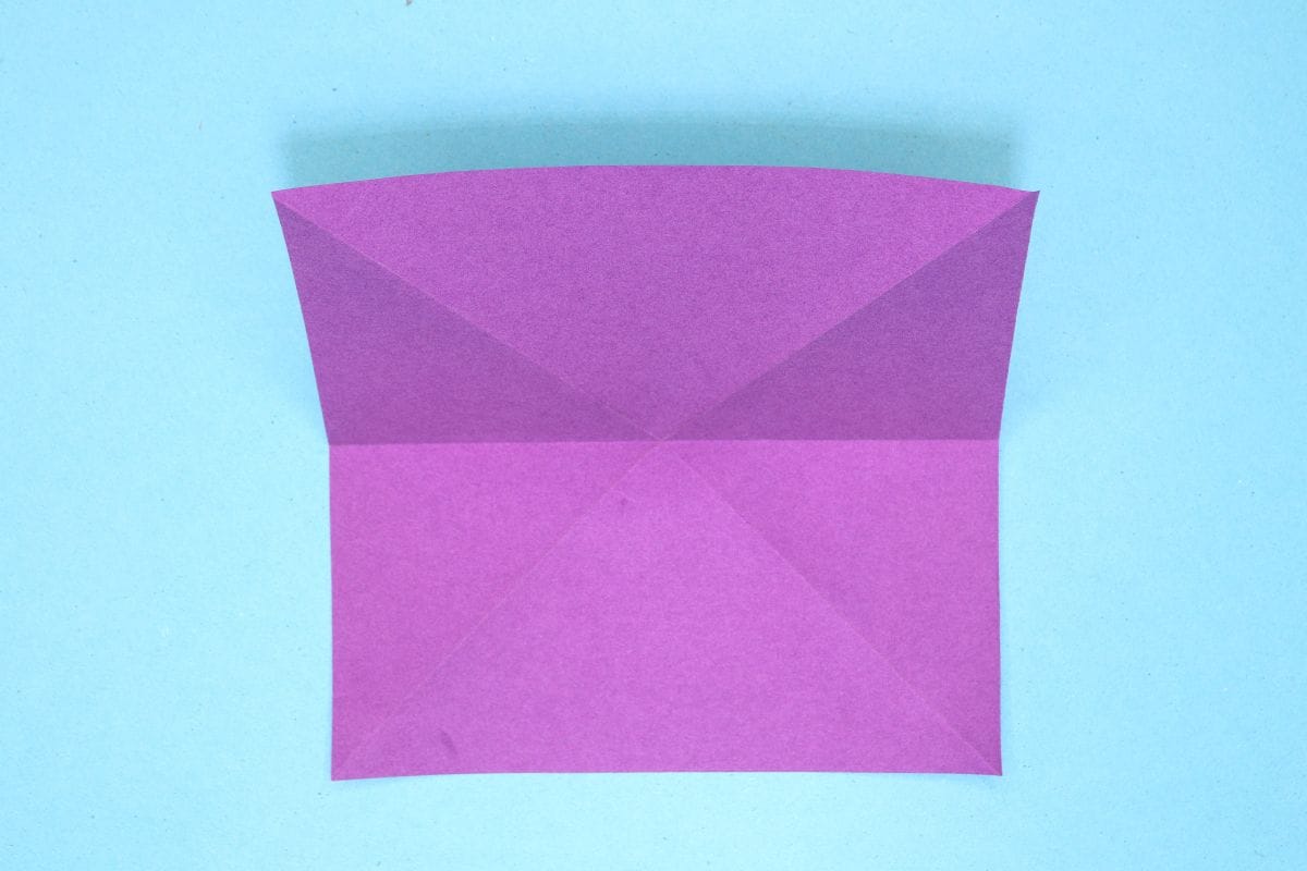 Origami dragon step 09