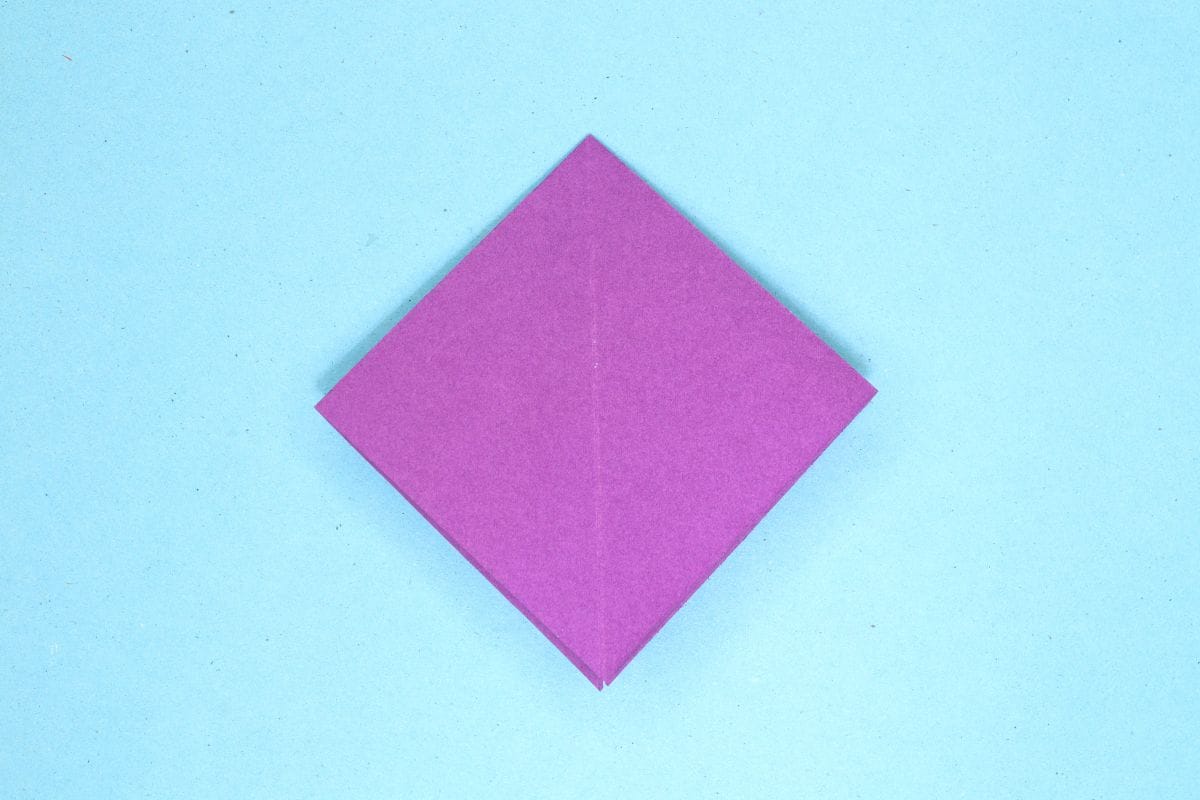 Origami dragon step 17