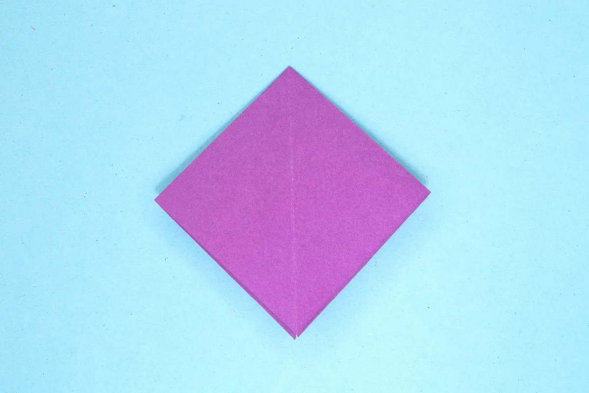 Origami dragon step 17