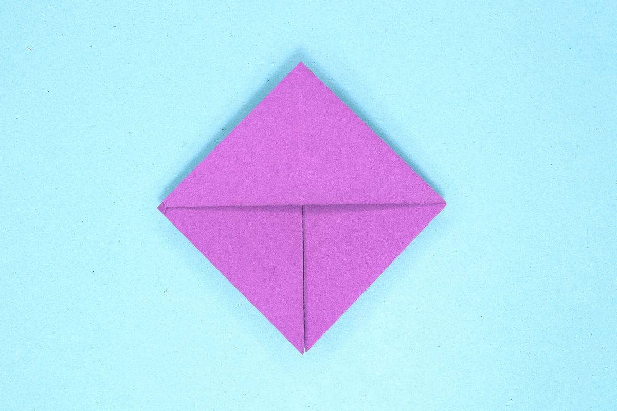 Origami dragon step 18