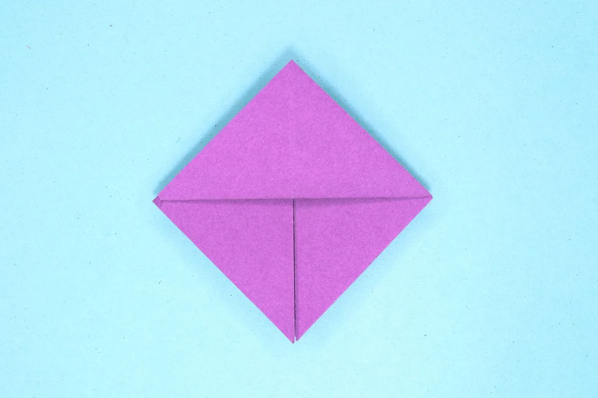 Origami dragon step 18