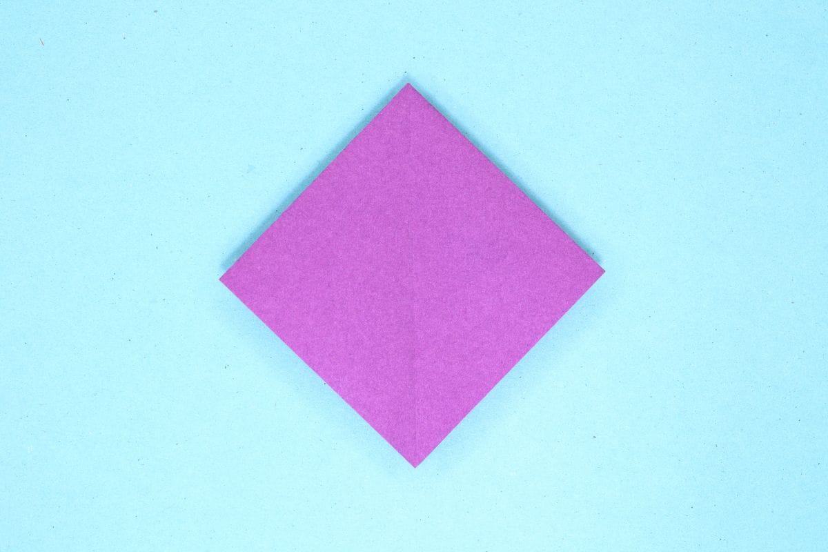 Origami dragon step 22