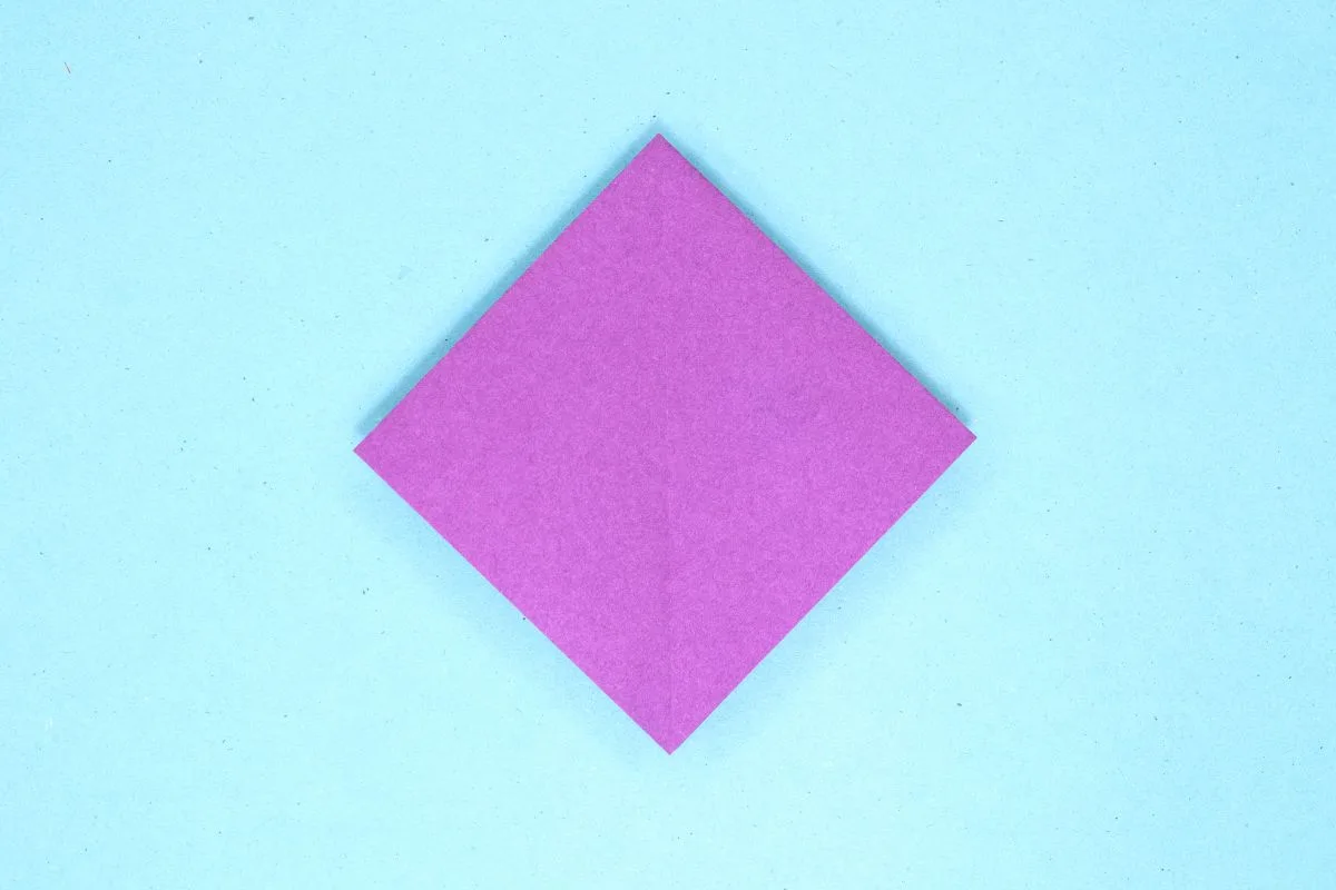 Origami dragon step 22