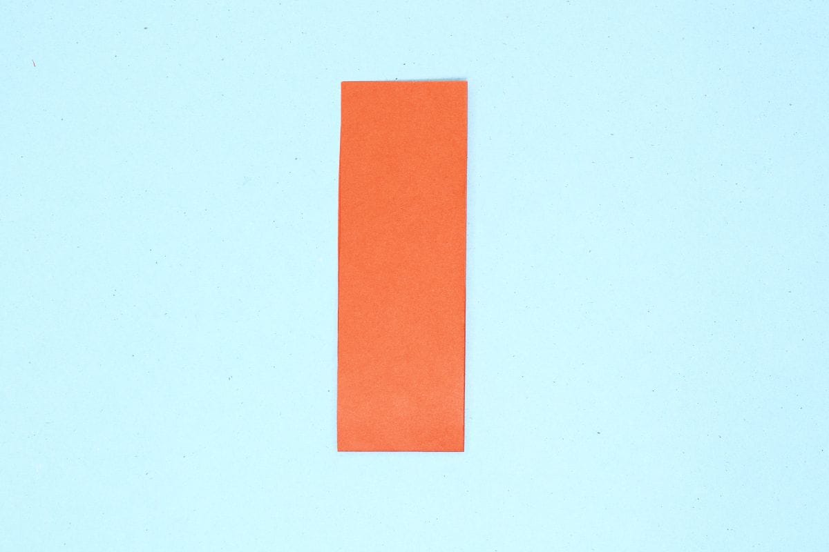 Origami ribbon step 02