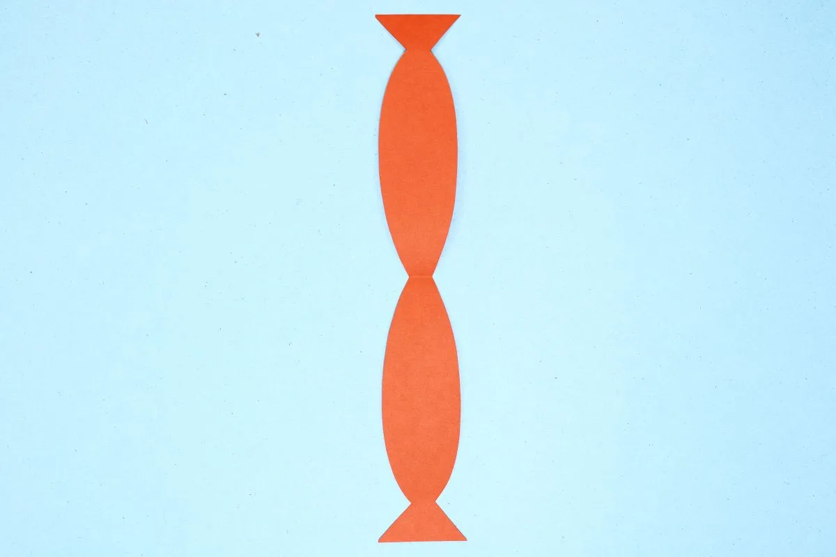 Origami ribbon step 05