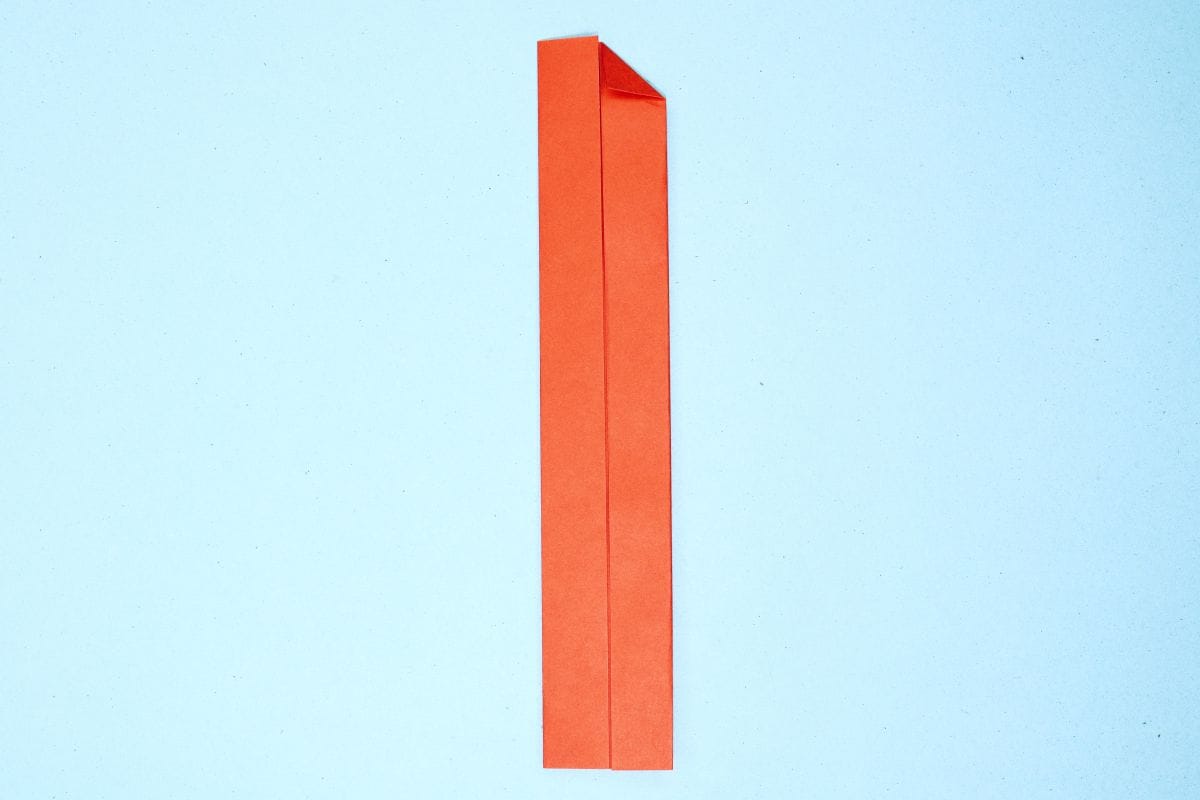 Origami sword step 08